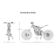 Load image into Gallery viewer, SURRON LIGHT BEE X Electric Dirt Bike 60v 100km Range 75km/h Speed Off Road Dirt Bike

