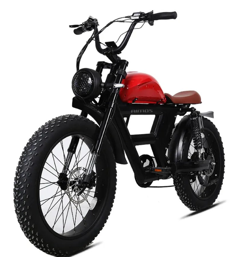AIMOS Electric Bike 48V 15Ah 1000W 24inch Mountain Bike Mtb Fat Tire Fat bike