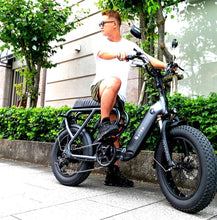 Load image into Gallery viewer, Aimos Folding Electric Dirt Bike Hybrid Fat Bike Fast EBike  36V 13Ah 350W AMS-TDE-07N
