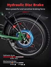 Load image into Gallery viewer, OOKTECH S8 Fat Tyre Mountain Electric Bike 48V 17.5Ah 1000W 55km Range 2025 new model
