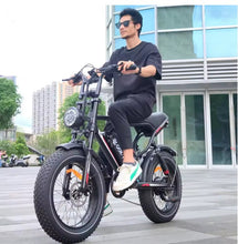 Load image into Gallery viewer, OOKTECH S8 Fat Tyre Mountain Electric Bike 48V 17.5Ah 1000W 55km Range 2025 new model
