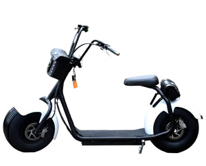 City Coco Y1 Fat Tire Harley Electric Bike 60V 12Ah 1000W 40Km Range for Adults
