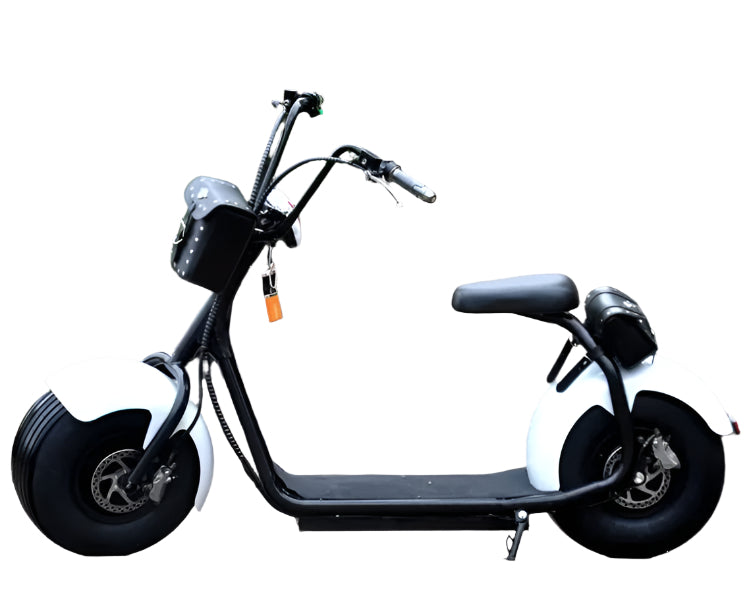 City Coco Y1 Fat Tire Harley Electric Bike 60V 12Ah 1000W 40Km Range for Adults