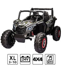 Load image into Gallery viewer, Kids Ride on Electric Buggy Army XMX613 24V Age 3+
