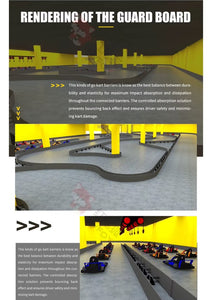 Karting Crash Barrier Road Barriers Tracks Go Kart Track Permanent