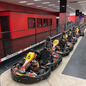 Commercial Indoor Rubber Go Karts Race Drift Go-kart Car Rubber Racing Track for Sale