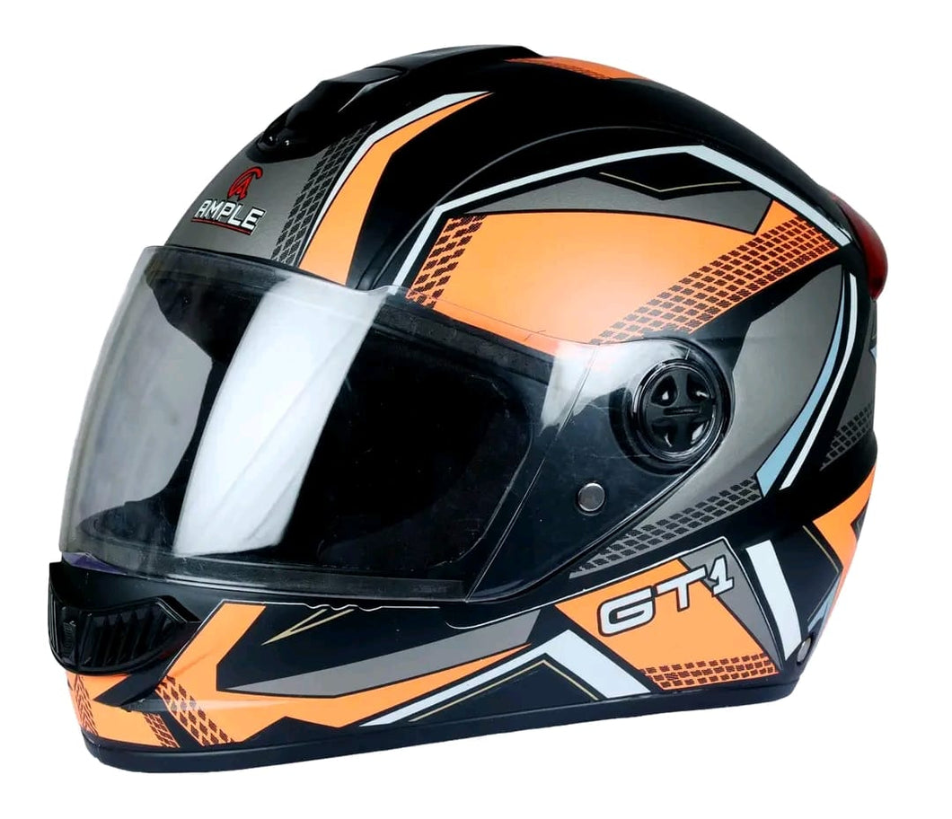 GT1 Decor Full Face Motor Sport Helmet for Bikes & Scooters