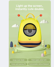 Load image into Gallery viewer, Girls LED Smart Display Backpack Pixel Art Bag Small Ant Cute Carrot

