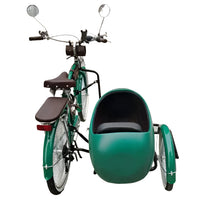 Load image into Gallery viewer, Vintage Retro Alloy Side Tricycle
