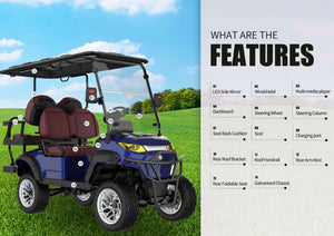 XMV Lifted Golf Cart Series 2+2 Seater