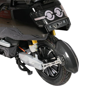 2025 New Stylish Electric Bike 3000W-city Rider -Black Gold Touch