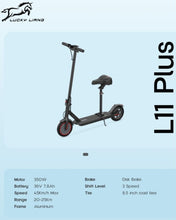 Load image into Gallery viewer, L11 Plus Electric Scooter 36V 7.8Ah 350W
