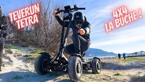 TEVERUN TETRA All Terrain 4x4 Off Road Electric Scooter 200km range 2024 NEW - E-Scooter UAE Hub