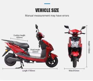 City Electric Bike Unisex Adults 48V 20Ah 800W 40Km Range 60kmh speed