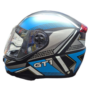 GT1 Decor Full Face Motor Sport Helmet for Bikes & Scooters