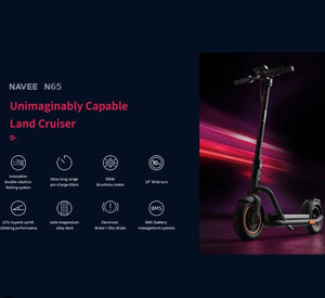Xiaomi NAVEE N65 Electric Scooter 65KM Range