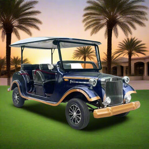 Classic Golf Cart Vintage Car Design-6 Seater