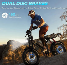 Load image into Gallery viewer, WINDHORSE V8 PRO 2025 NEW HARLEY ELECTRIC BIKE 48V 15AH 750W
