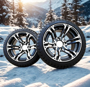 Golf Cart With Tire 215-35-12 With Wheels
