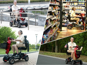 Mobility Electric Scooter S02 With 360 Rotating Seat