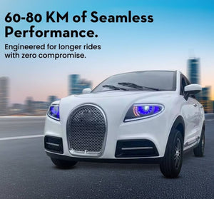 Electric 4-wheel car 60V 5000W