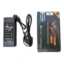 Load image into Gallery viewer, Electric Scooter Lithium Battery Charger, 48V 2A,3A | 60V,2A | 36V 2A Mi charger with LED Charging Indicator for Rohan Wing Scooters, Fast Charging
