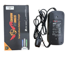 Load image into Gallery viewer, Electric Scooter Lithium Battery Charger, 48V 2A,3A | 60V,2A | 36V 2A Mi charger with LED Charging Indicator for Rohan Wing Scooters, Fast Charging
