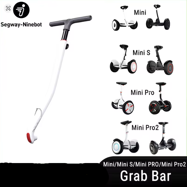 Adjustable Extension Handle Bar for Ninebot Original for Segway Mini, Mini S Mini Pro, Pro2, Grab Bar Accessories, Type B