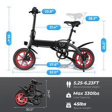 Load image into Gallery viewer, Wind horse C19 Folding E bike
