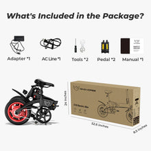 Load image into Gallery viewer, Wind horse C19 Folding E bike
