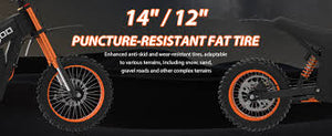 NEW 2025 Kugoo Wish 01 Electric Dirt Bike pit Bike 55Kmh 50km Range