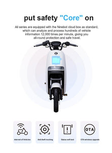 Ninebot A80+ Electric Bike 80km Range 2024 Model - E-Scooter UAE Hub