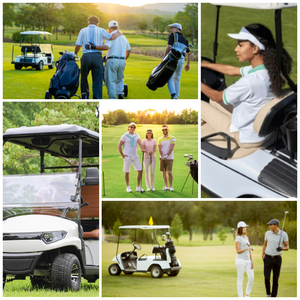 Premium Passenger Golf Cart 6+2 seater 2025 New - E-Scooter UAE Hub