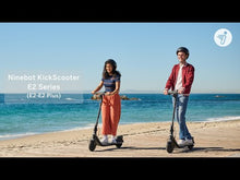 Load and play video in Gallery viewer, Ninebot E2 Electric Scooter Powered by Segway

