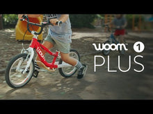 Load and play video in Gallery viewer, Woom 1 Plus Kids Balance Bike Age 3+
