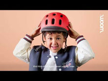 Load and play video in Gallery viewer, Woom Ready Kids Bicycle Helmet Age 1-14 Years
