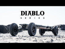 Load and play video in Gallery viewer, Diablo Carbon All Terrain Electric skateboard new 2025
