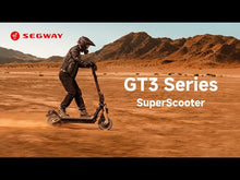 Load and play video in Gallery viewer, Segway Ninebot GT3 Super scooter 50kmh max speed 80km Range 2400W max power
