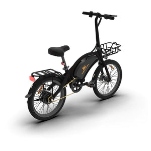kugoo Kirin V1 Pro Electric bike 48v 25Ah 350W with Child carrying Rack & front Basket - E-Scooter UAE Hub