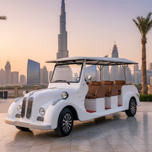Load image into Gallery viewer, Luxury Electric Classic Golf Cart Vintage Tour Vehicle - 08 Seater
