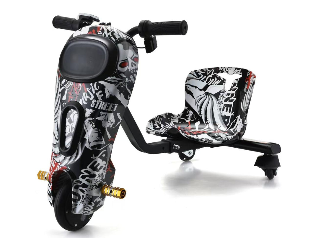 Kids Electric Drifter 360 Spinner With Music & Lights