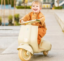 Load image into Gallery viewer, Kids Vespa Ride on 03 wheeled Electric Scooter Age 3-7
