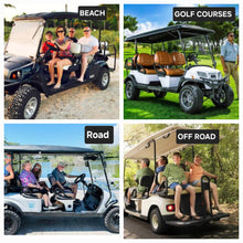 Load image into Gallery viewer, High Suspension Electric Golf Cart 4 Seater -All Terrain
