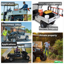 Load image into Gallery viewer, 2-Seater Lifted Utility Cargo Golf Cart with Hydraulic Cargo Lift
