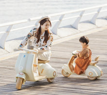 Load image into Gallery viewer, Kids Vespa Ride on 03 wheeled Electric Scooter Age 3-7
