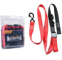 Load image into Gallery viewer, 6Ft Heavy-duty Loop Tie Down Straps For Motor Cycles ATV Boat transport
