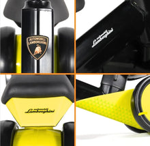 Load image into Gallery viewer, Lamborghini Balance Bike 4Wheels  – Officially Licensed for kids Age 18 Months up

