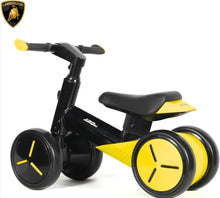 Load image into Gallery viewer, Lamborghini Balance Bike 4Wheels  – Officially Licensed for kids Age 18 Months up
