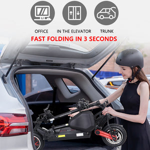 KUGOO G Booster OffRoad Electric Scooter with 1000W Dual motors 60kmh max speed 85km range - E-Scooter UAE Hub