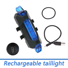 Load image into Gallery viewer, USB Rechargeable Lamp LED Safety Warning Taillight light Pire - E-Scooter UAE Hub
